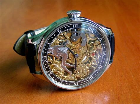 omega skeleton watch fake